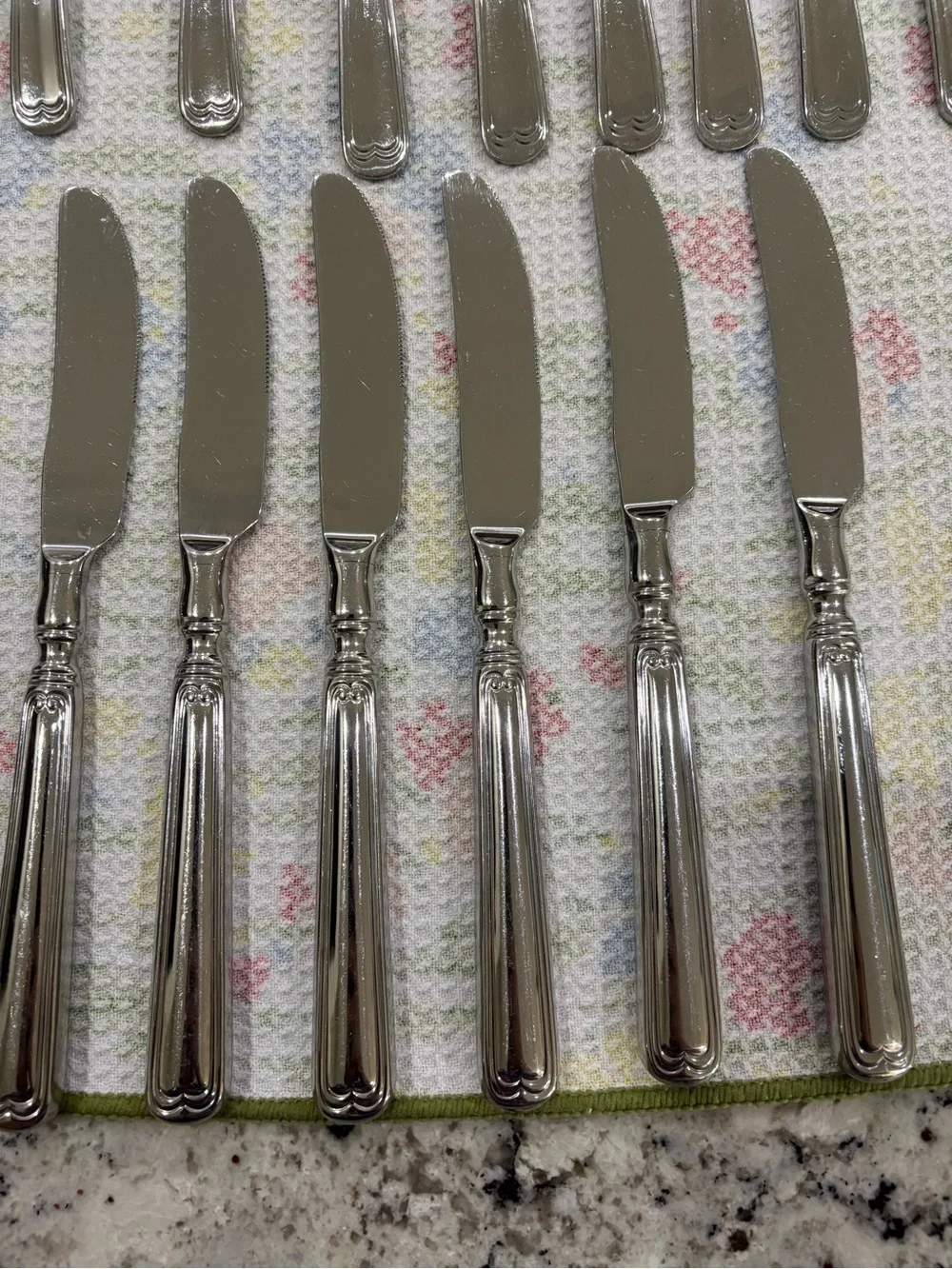 28 Pc Zwilling J.A. Henckels Vintage 1876 Stainless Steel Flatware.